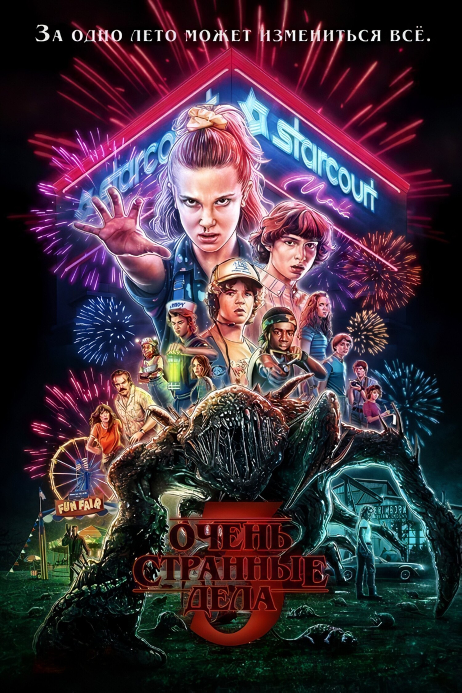 Сериал Очень странные дела 3 Сезон Смотреть Онлайн Бесплатно